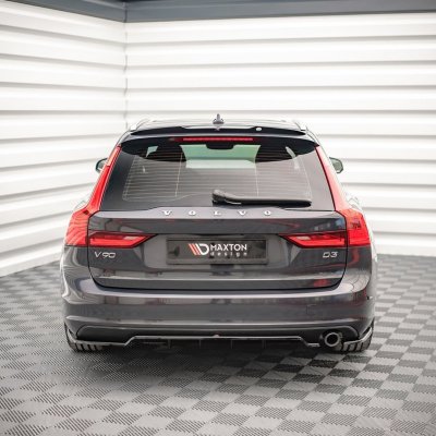 Spoilervinge blanksvart - Volvo V90 (2016-2020)
