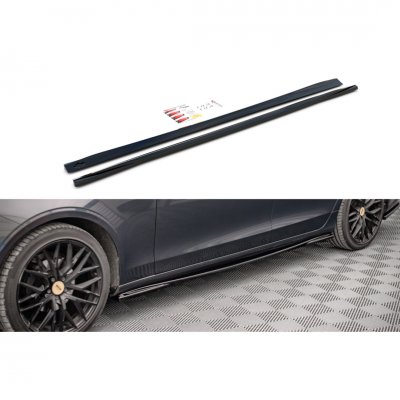 Sidokjolar diffusor blanksvart - Volvo V90 (2016-2020)