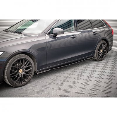 Sidokjolar diffusor blanksvart - Volvo V90 (2016-2020)