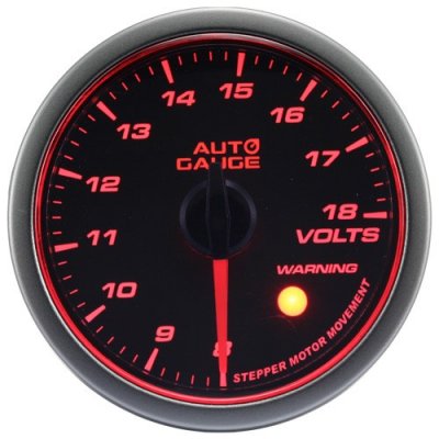 Auto Gauge Mätare 52mm Volt (Stepmotor)