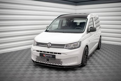 Spoilerläpp V1 blanksvart VW Caddy MK5 (2021-)