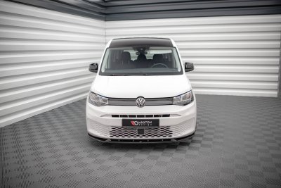 Spoilerläpp V2 blanksvart VW Caddy MK5 (2021-)