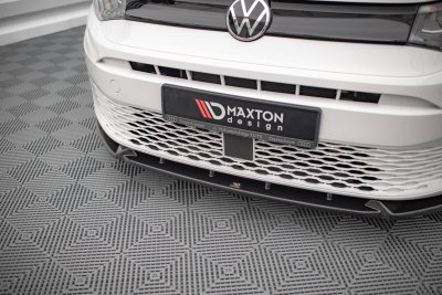 Spoilerläpp V2 blanksvart VW Caddy MK5 (2021-)
