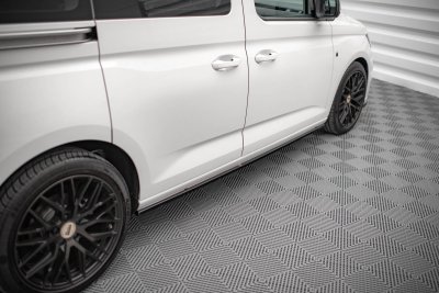 Sidokjolar diffusor blanksvart VW Caddy MK5 (2021-)