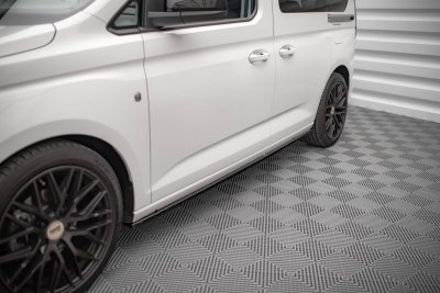 Sidokjolar diffusor blanksvart VW Caddy MK5 (2021-)