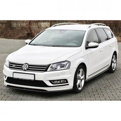 Spoilerläpp blanksvart - VW Passat B7 R-Line (2010-2014)