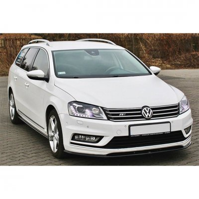 Spoilerläpp blanksvart - VW Passat B7 R-Line (2010-2014)