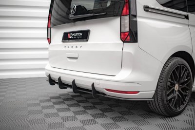 Street Pro Bakre Diffusor blanksvart VW Caddy Mk5 (2021-)
