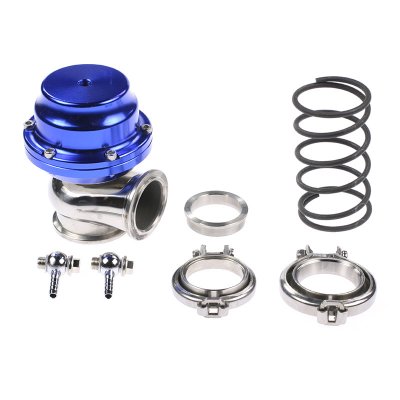 44mm v-band wastegate Blå