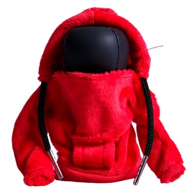 Hoodie till växelskpak (röd/svart)