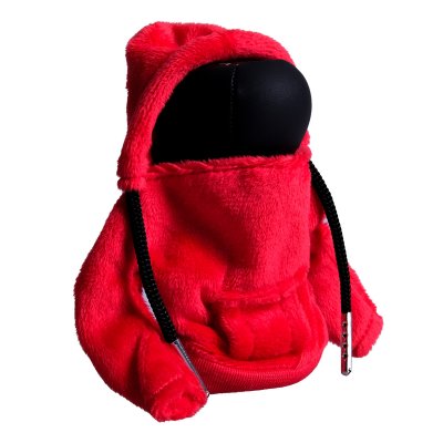 Hoodie till växelskpak (röd/svart)