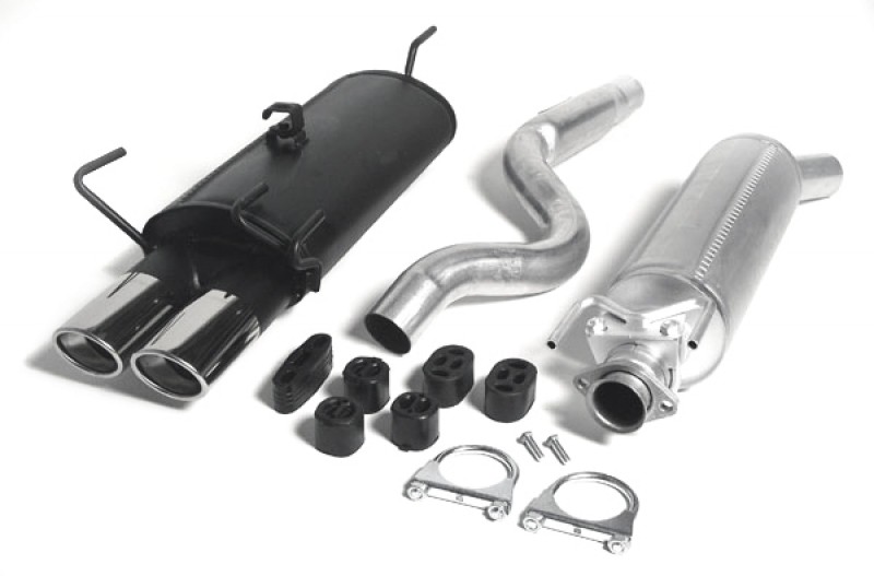 Sportavgassystem 2x70x90mm - Opel Astra (16V) (1992-1997)