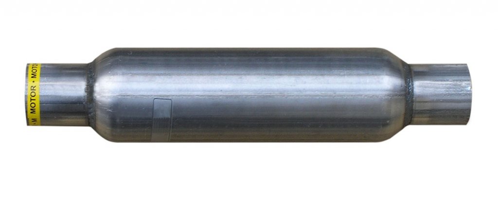 Sportljuddämpare slim med 65mm anslutning