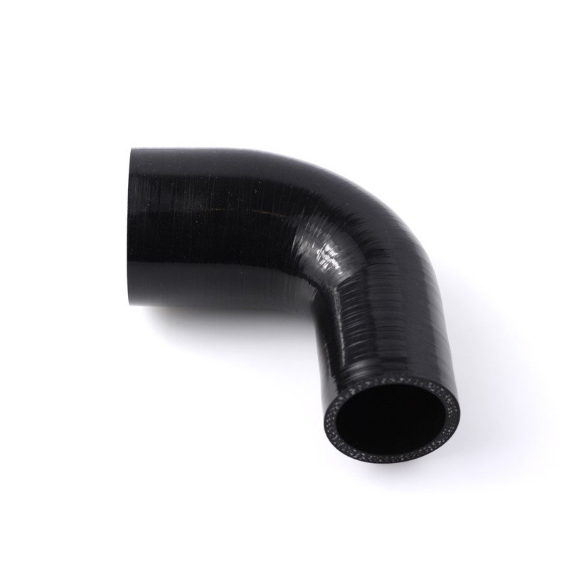 Silikonslang Reducering 90° 76-102mm - Svart