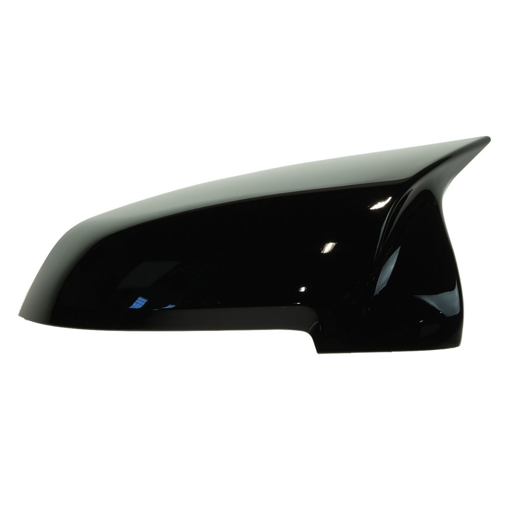 Gloss Black M5 Style Side Mirror Cover Caps For 2014-2018 BMW F10 F11 F18 F06 LCI