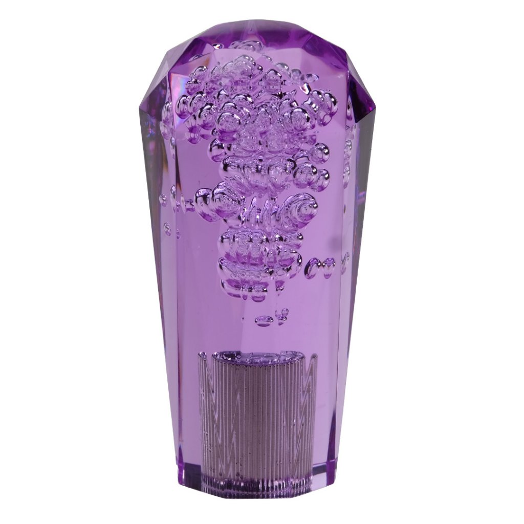 Växelknopp Diamond Bubbles 10cm Lila